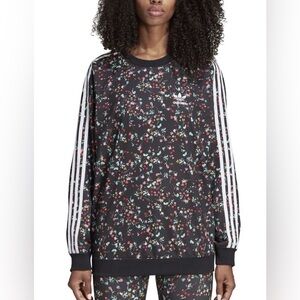 Floral Adidas Sweatshirt